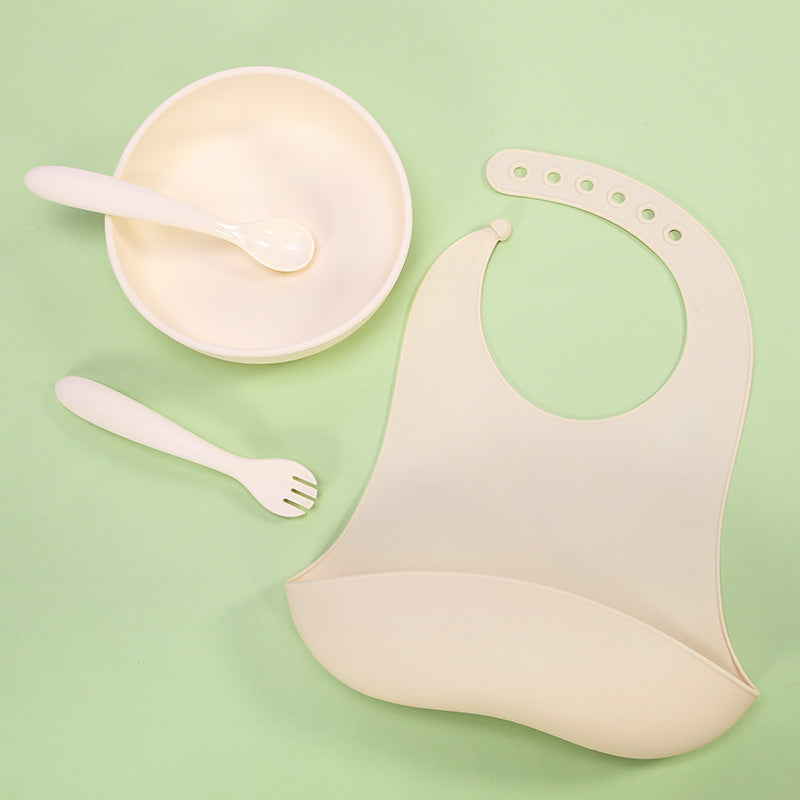 eco-friendly, non-toxic dish set with neck strap