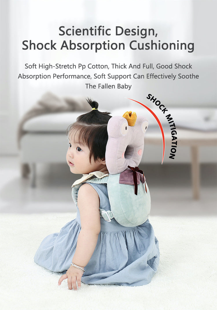 baby anti-falling backpack for head and back protection