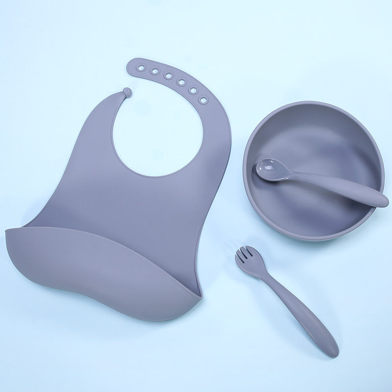 eco-friendly, non-toxic dish set with neck strap